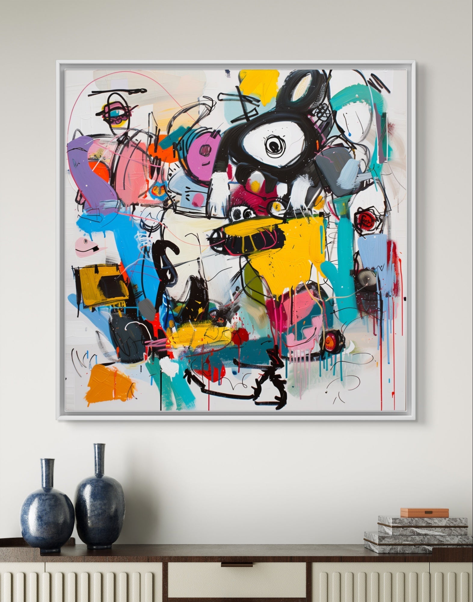 Playground Painting Tony Illustrations