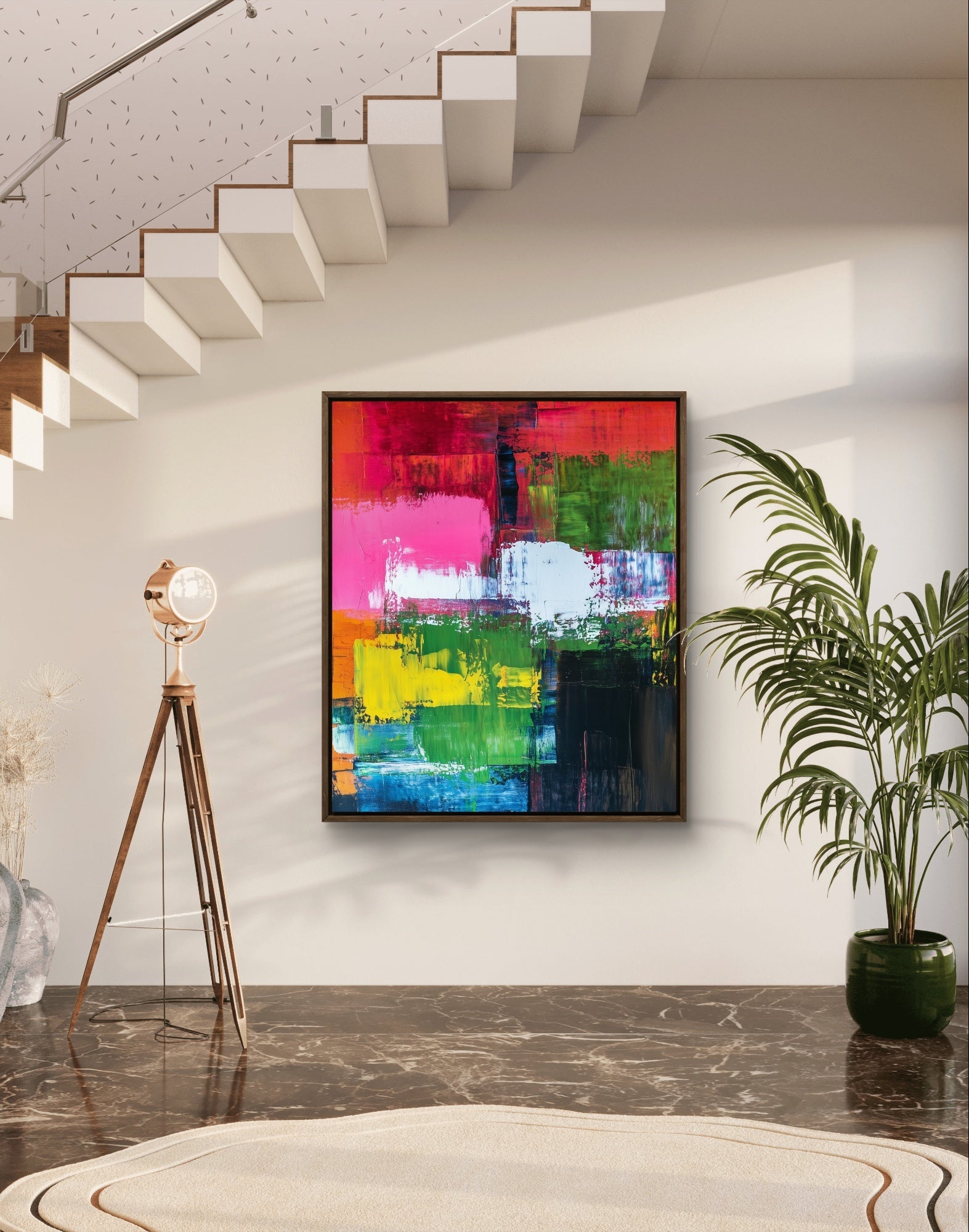 Summer Chorus Abstract Art Tony Illustrations