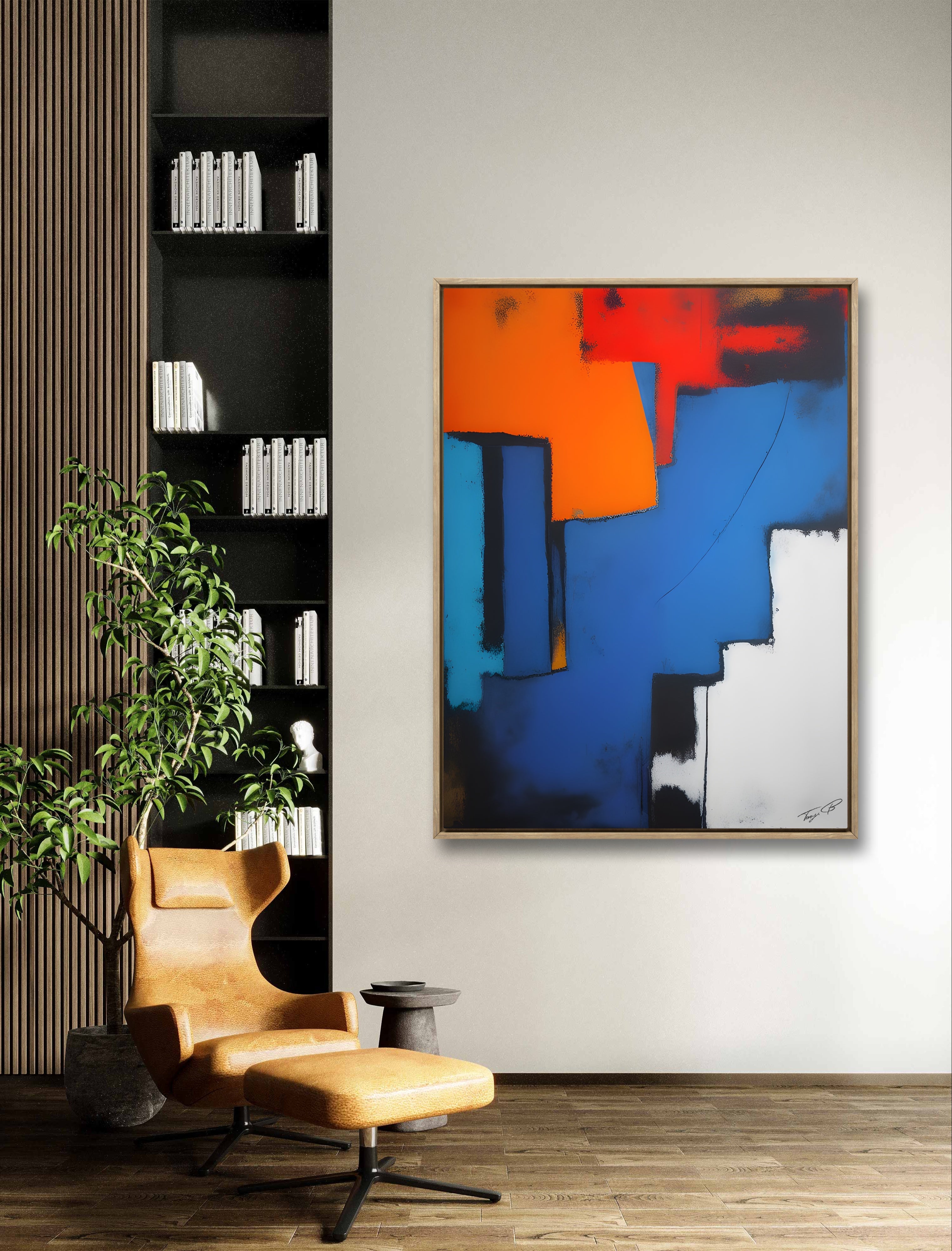 A Painter's Error Abstract Art V3 Tony Illustrations