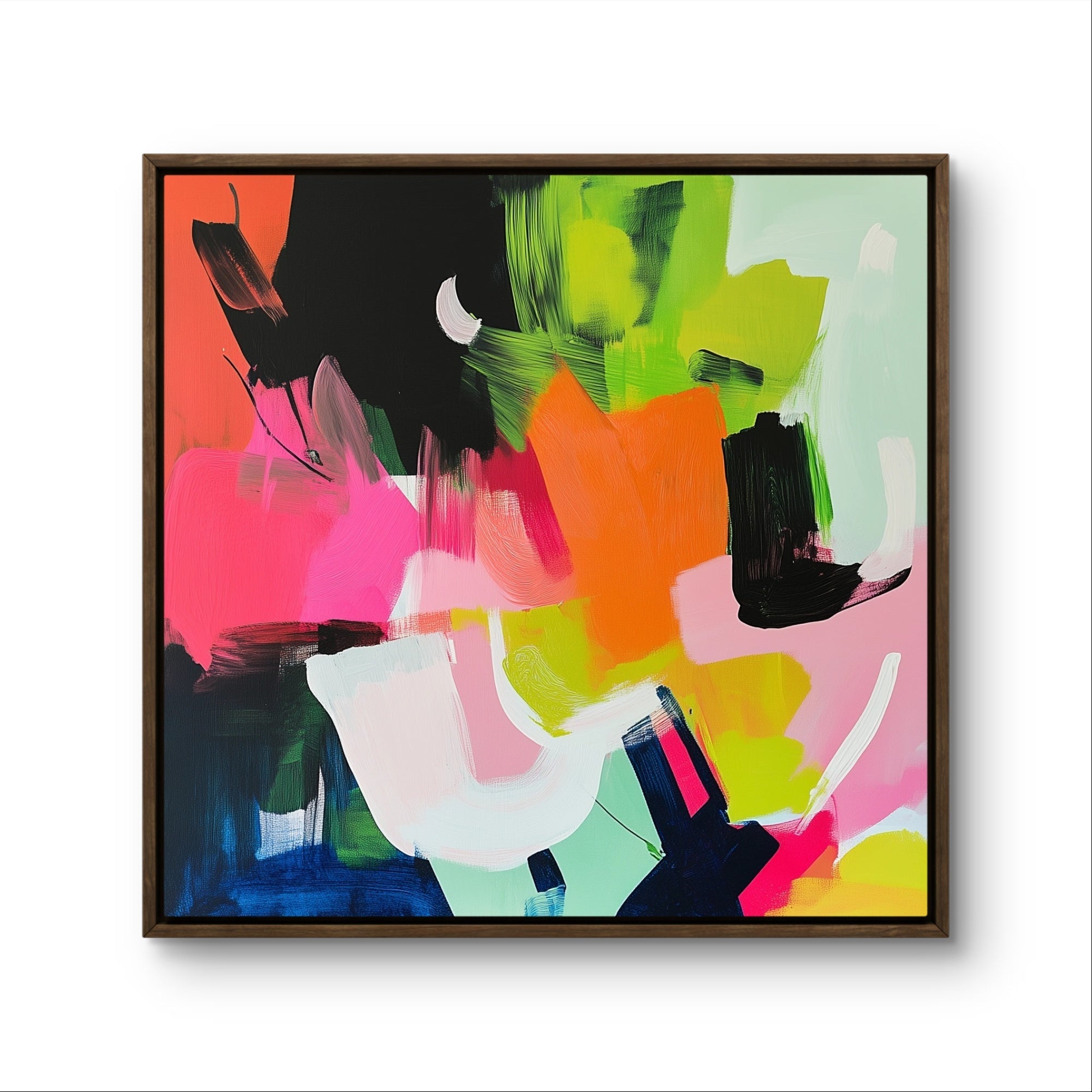 Joyful Bloom Abstract Art Tony Illustrations