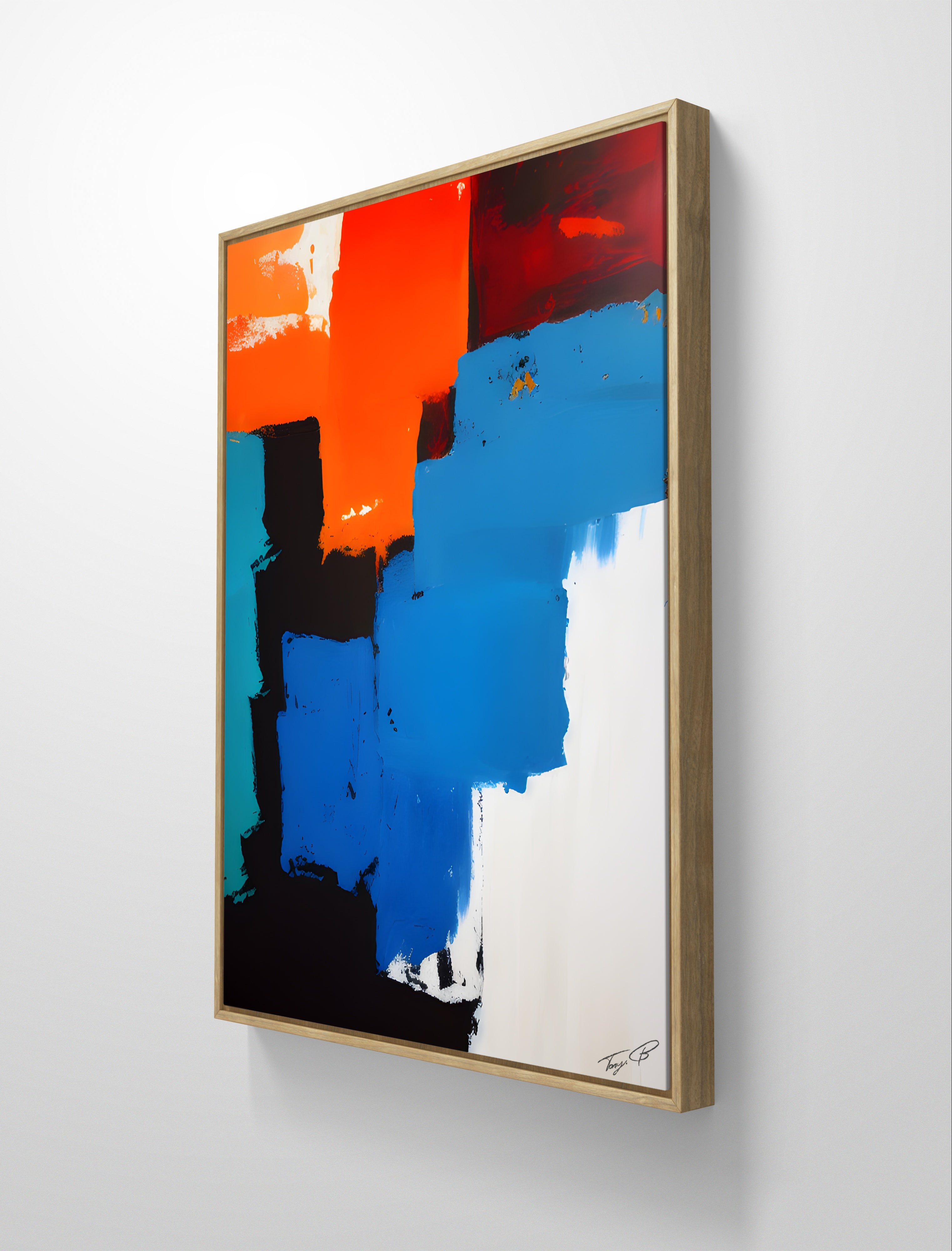 A Painter's Error Abstract Art V2