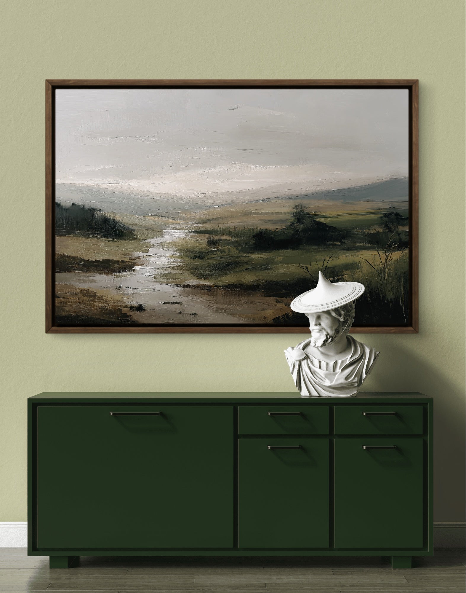 The Quiet Meadow Painting - Landscape Art