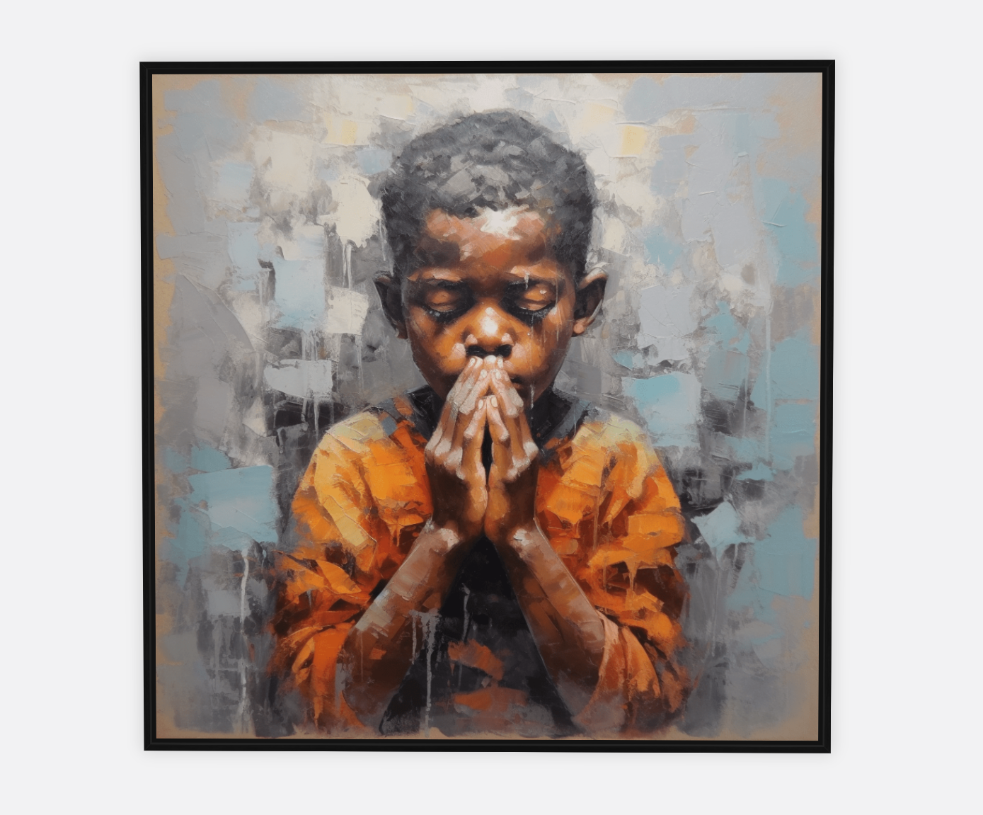 A child's Prayer - Original painting