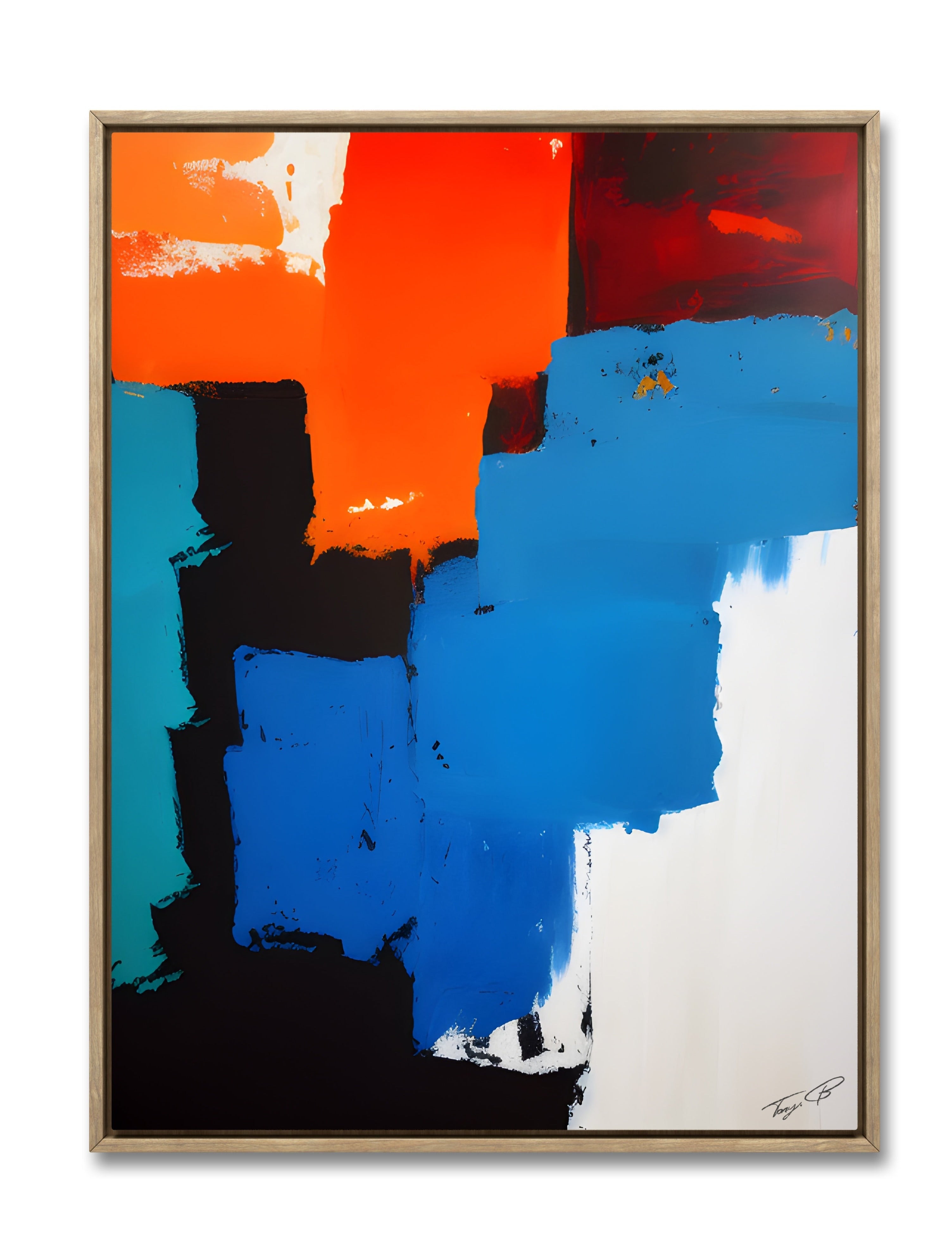 A Painter's Error Abstract Art V2