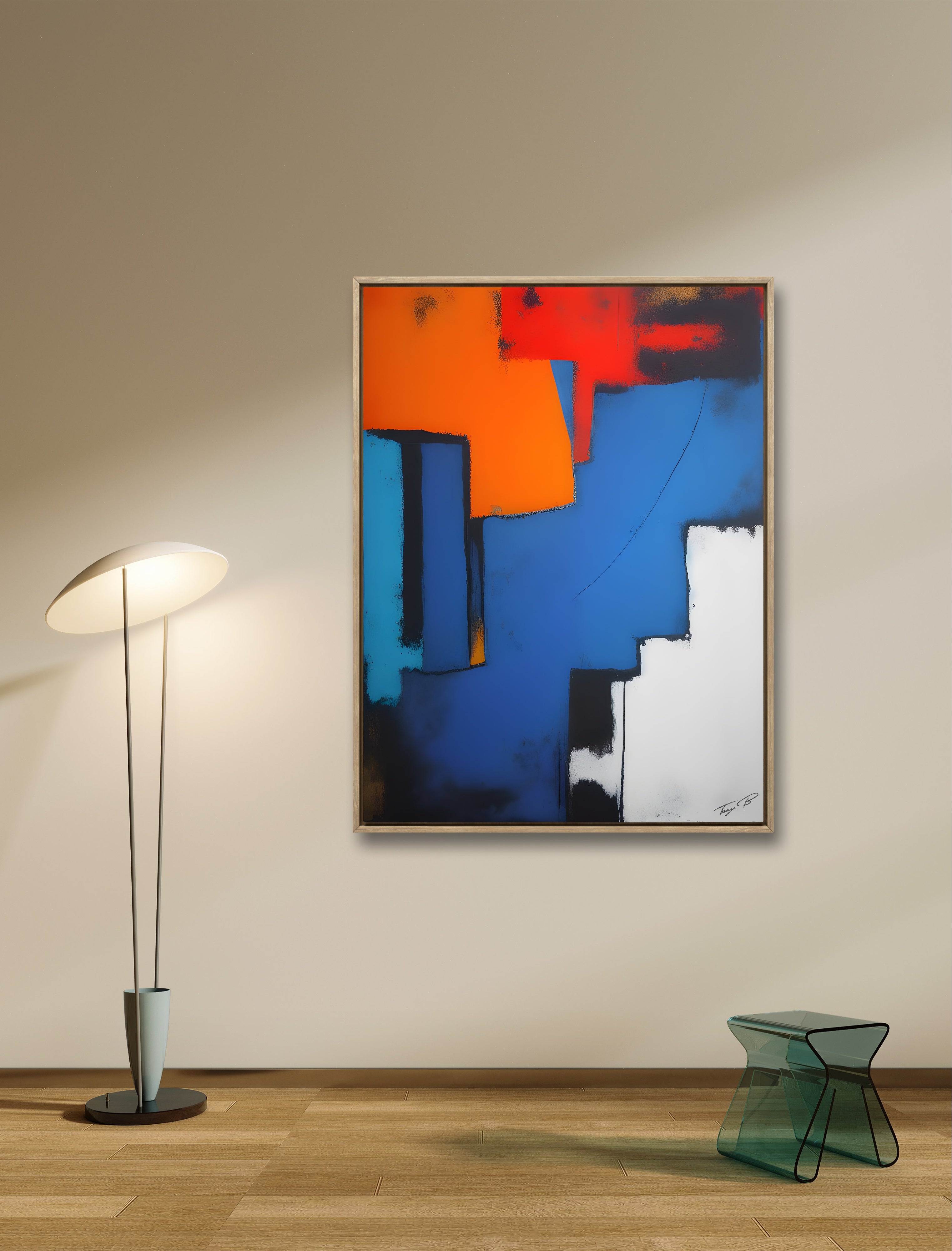 A Painter's Error Abstract Art V3