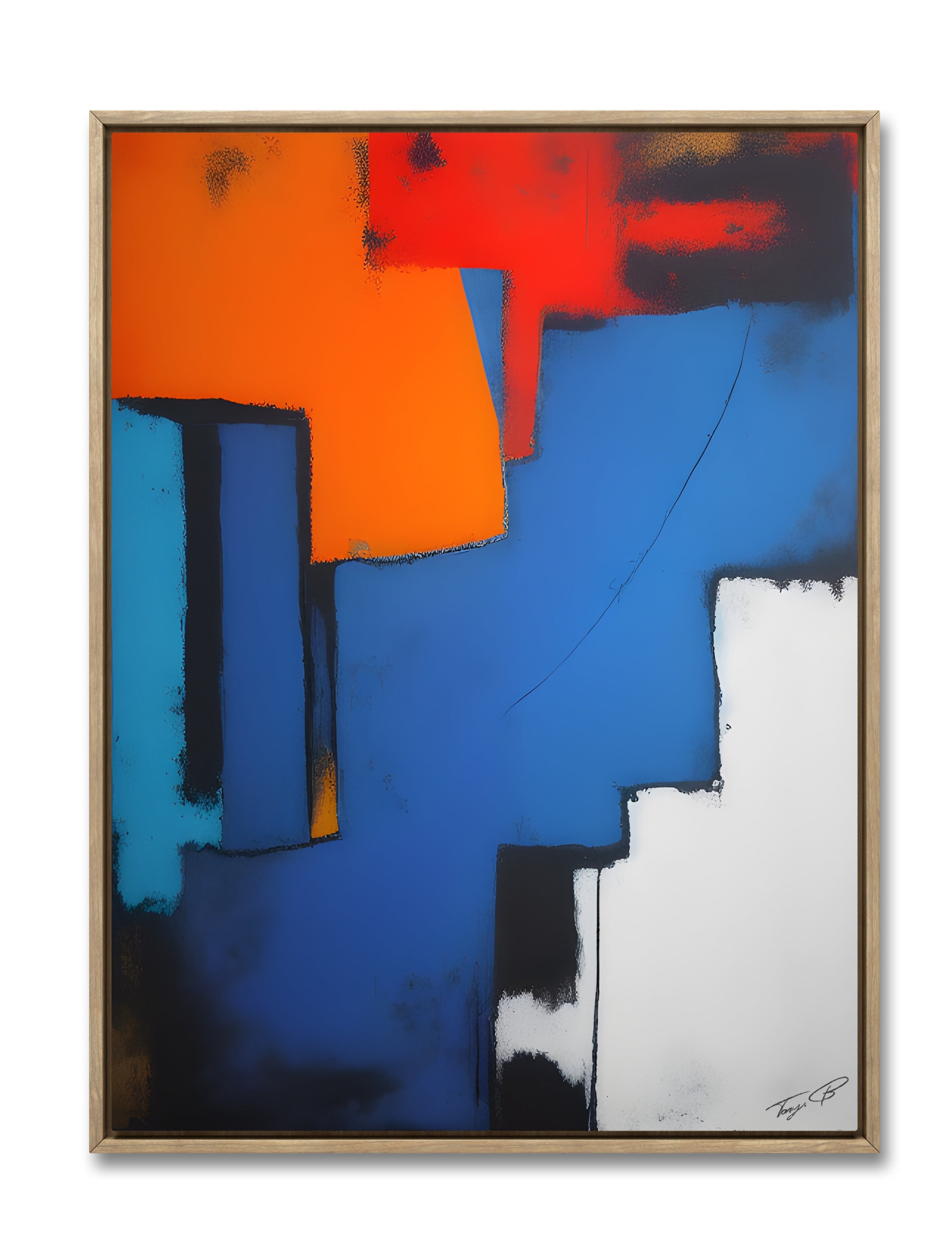 A Painter's Error Abstract Art V3