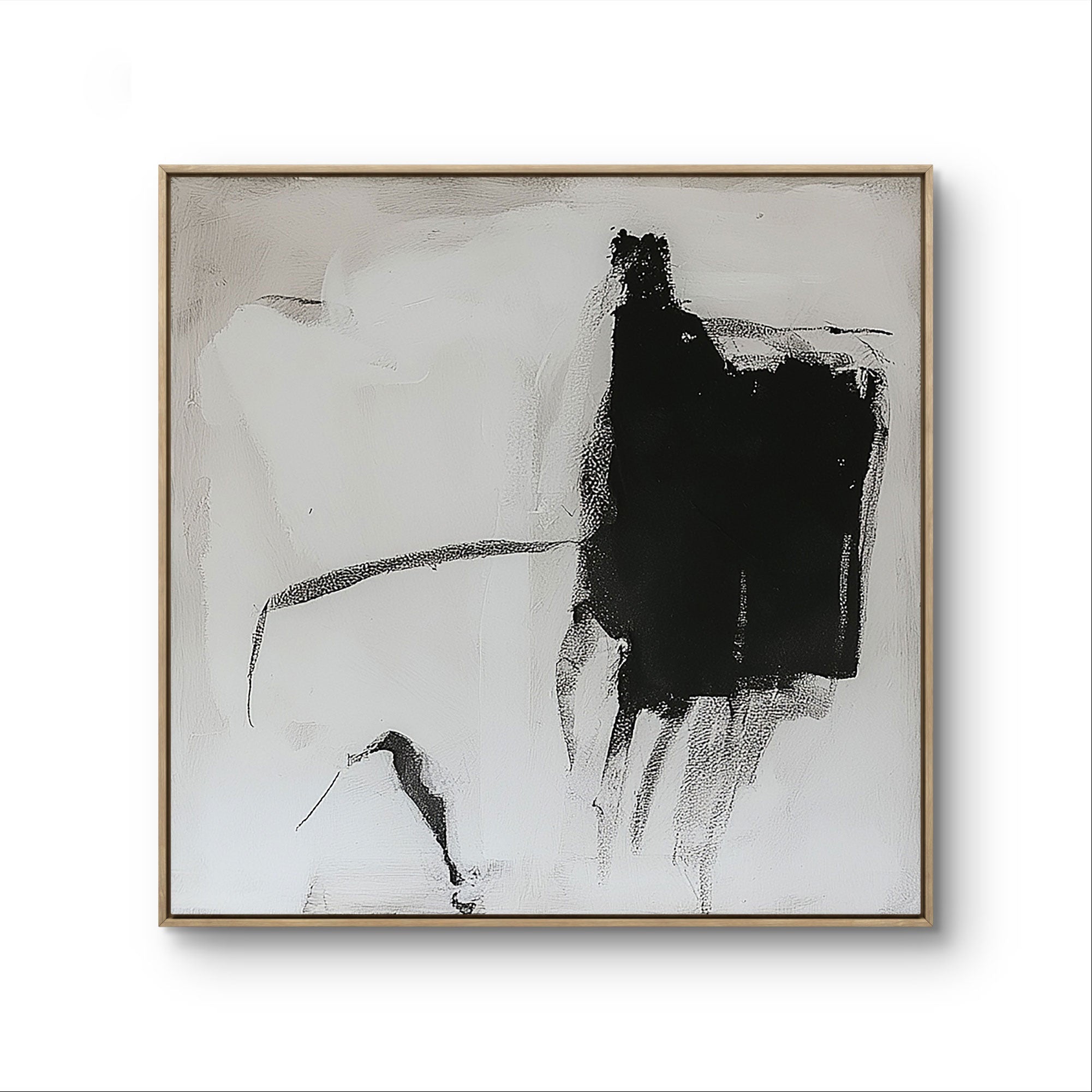 Fragmented Silence Abstract Art Tony Illustrations