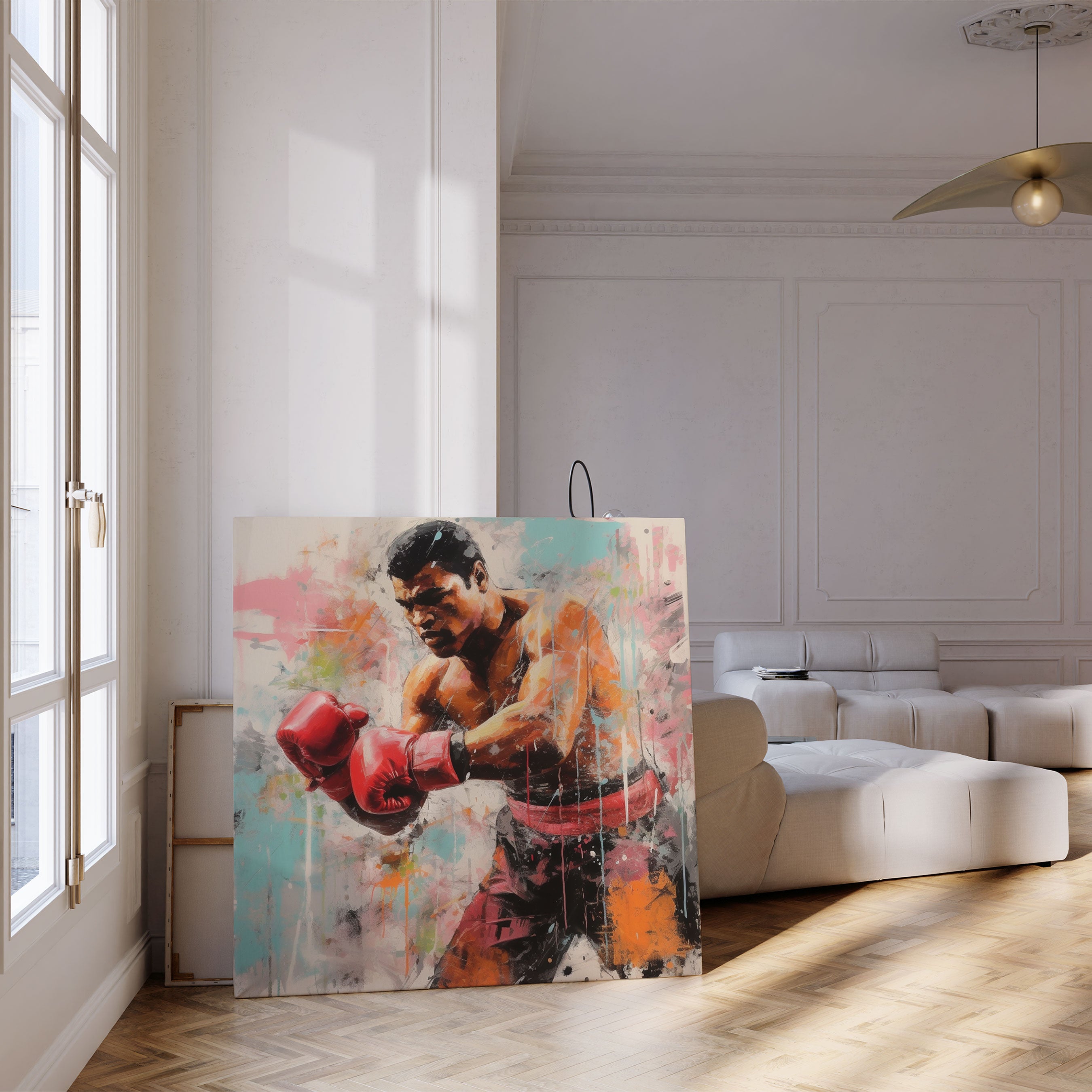 Muhammad Ali Original painting.