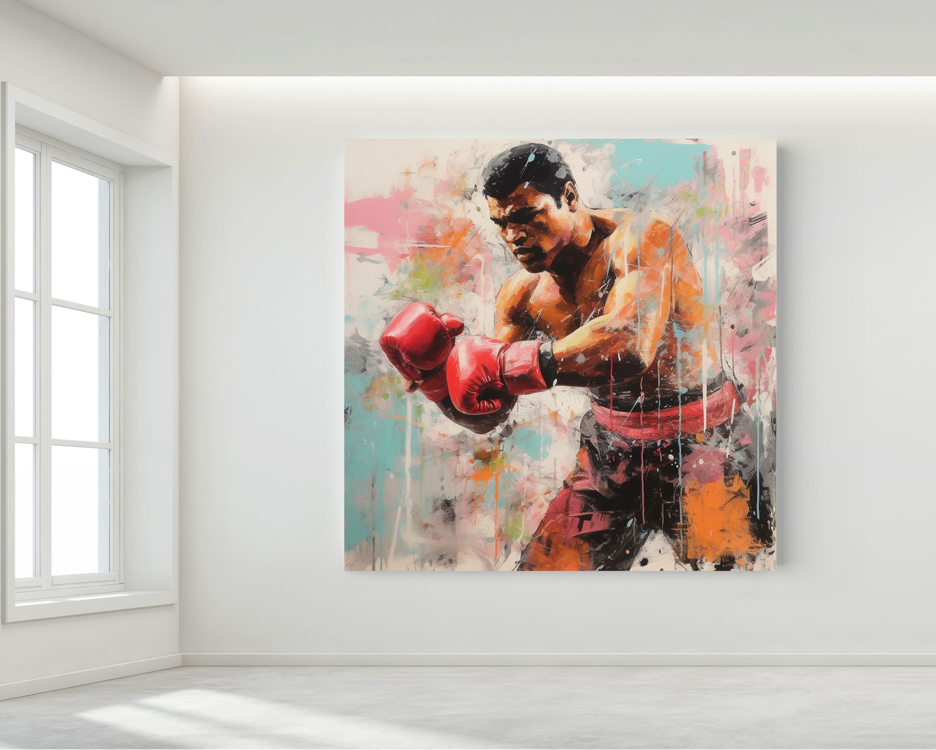 Muhammad Ali Original painting.