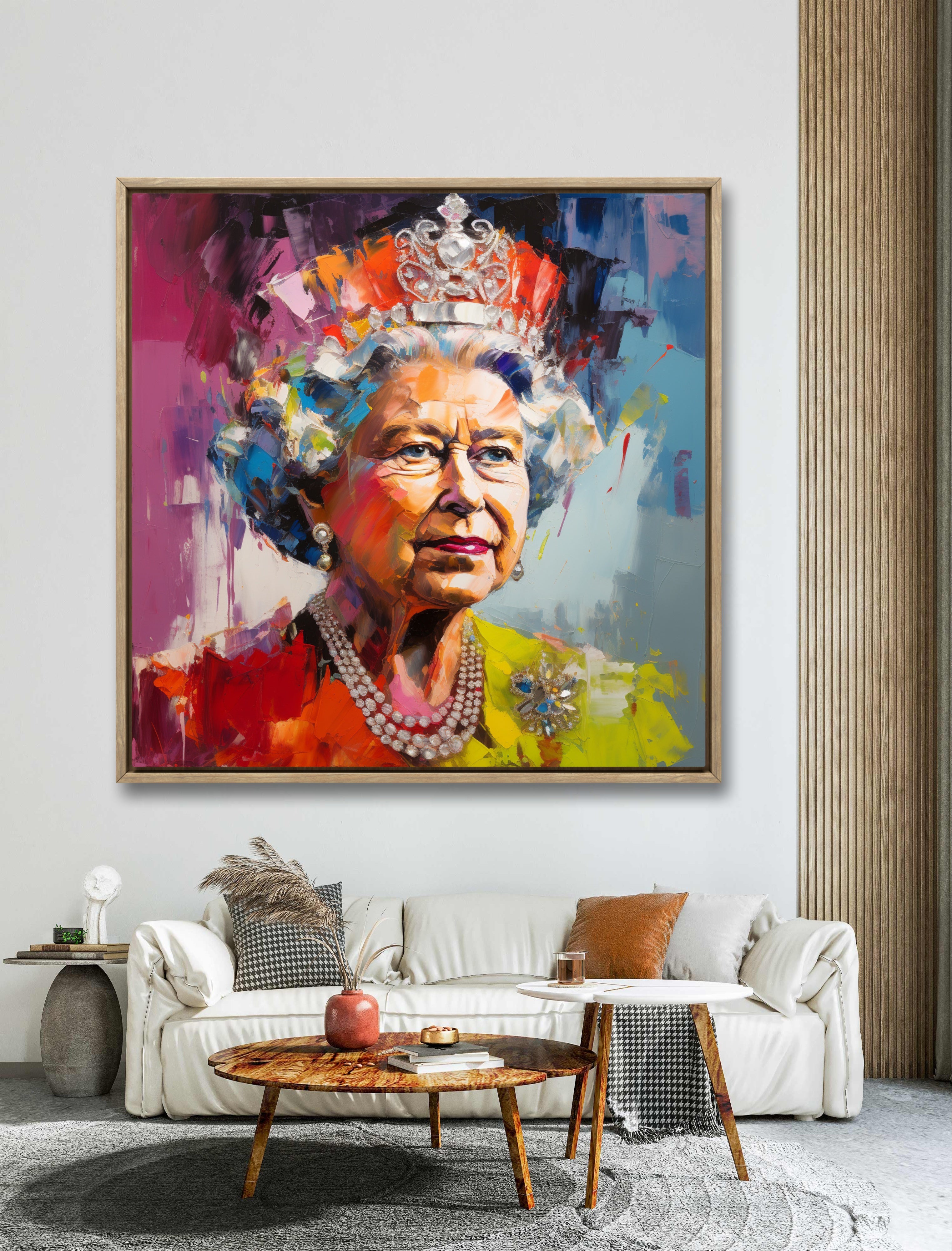 Queen Elizabeth - Regal Grace Original painting