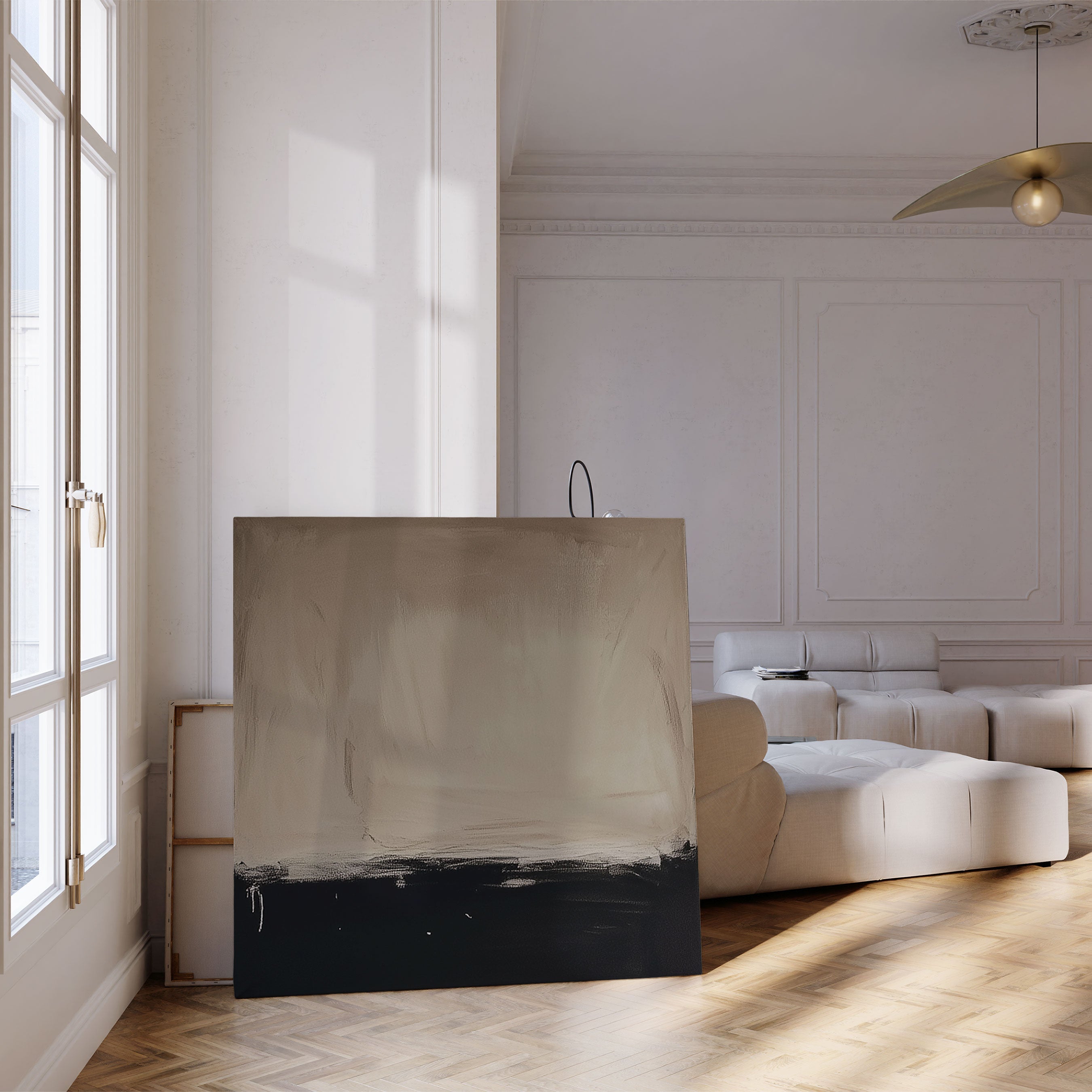 Quiet Horizons abstract art Tony Illustrations