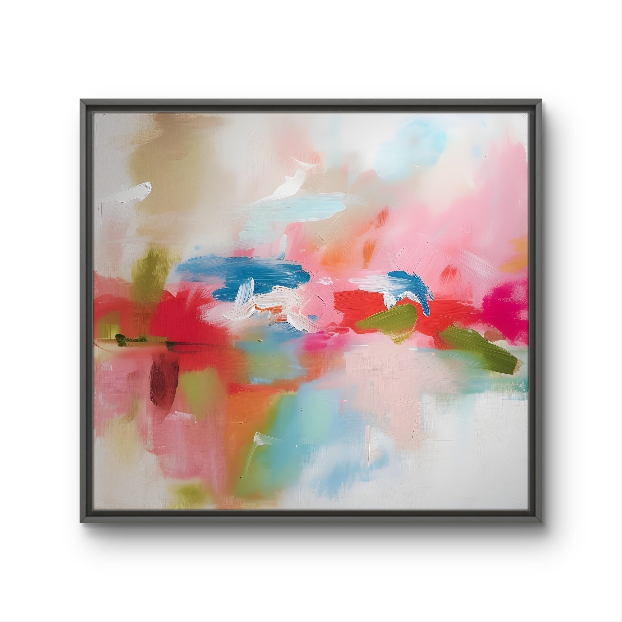 Petals In the Wind Abstract Art