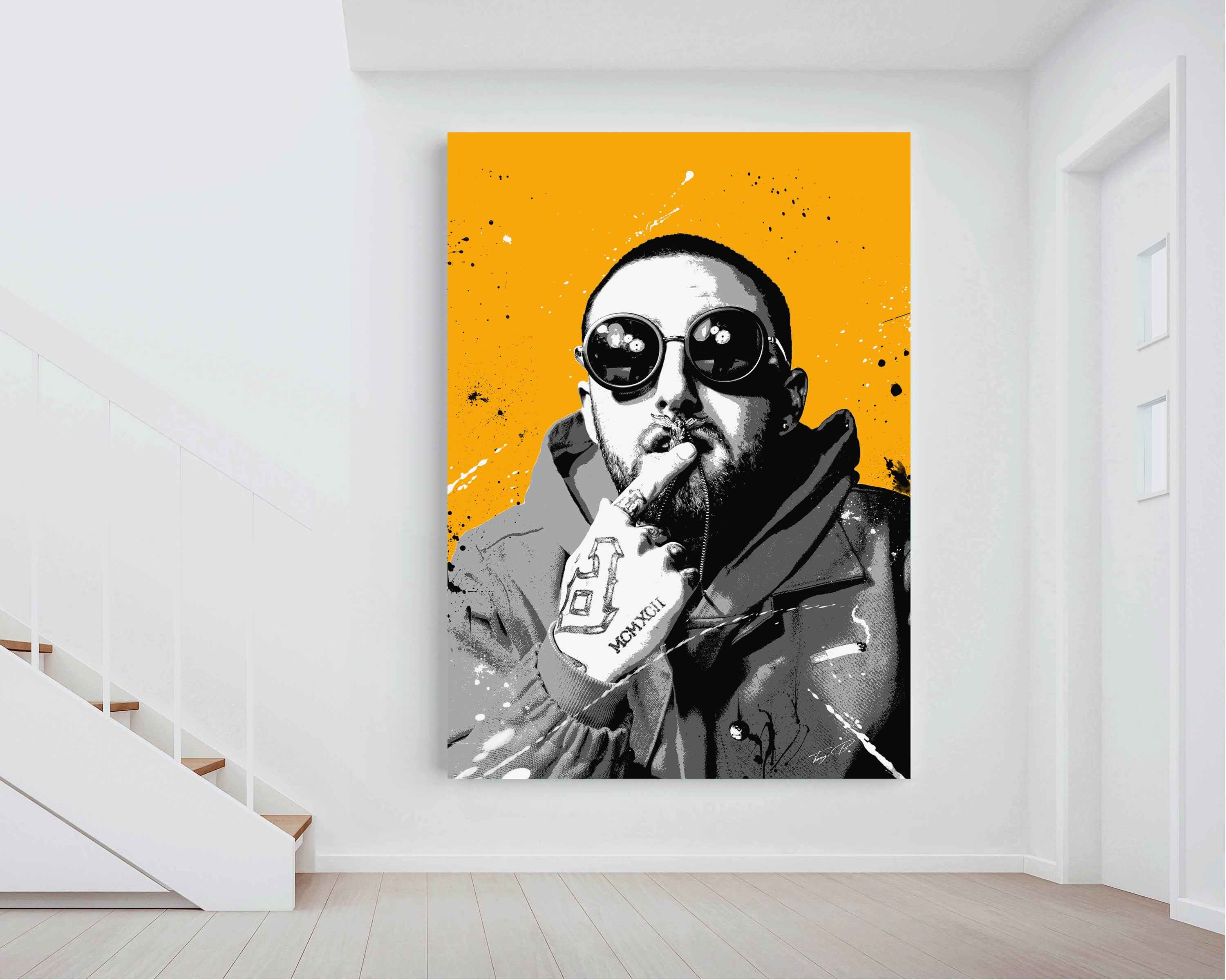 Mac Miller painting / art