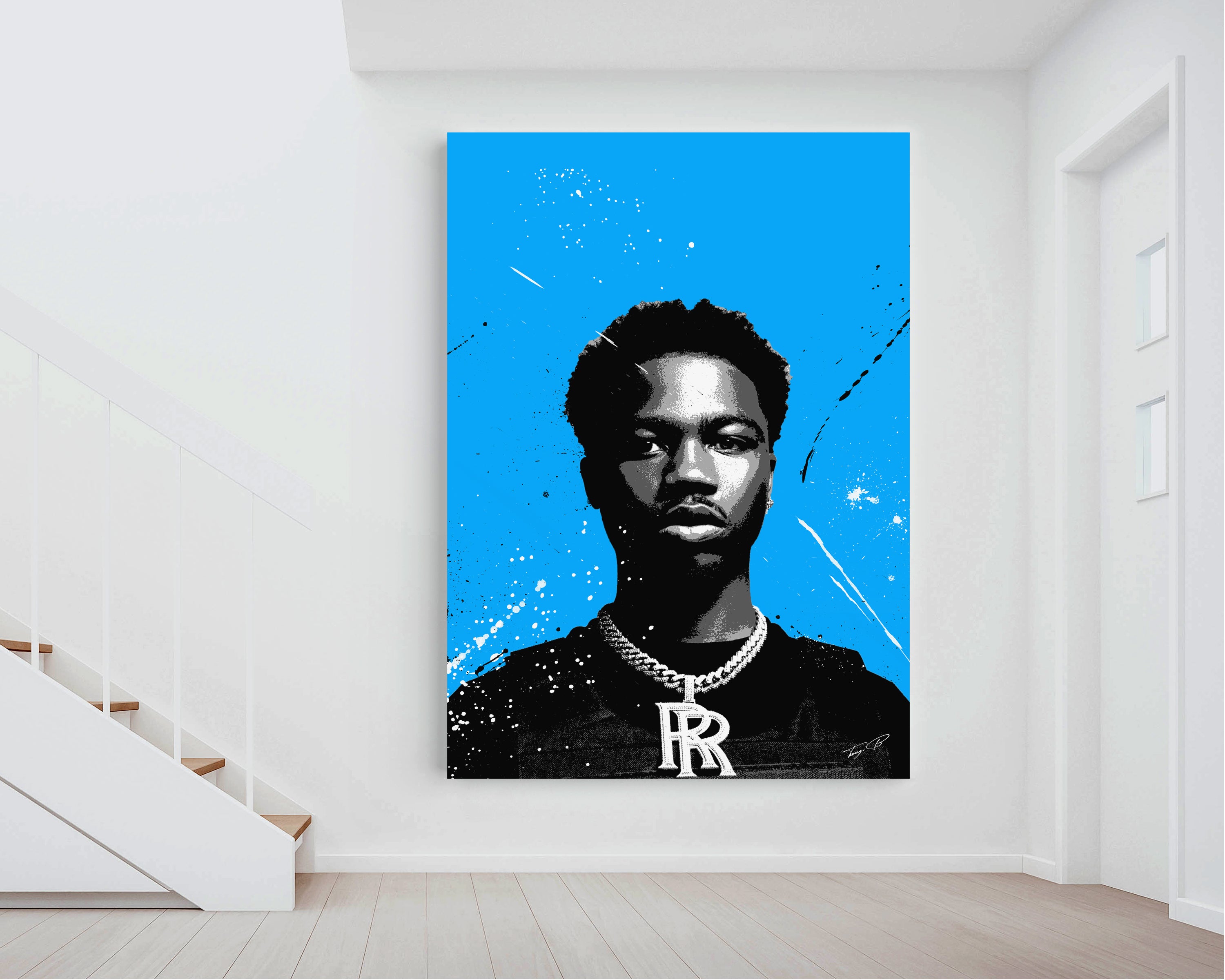 Roddy Ricch painting / art