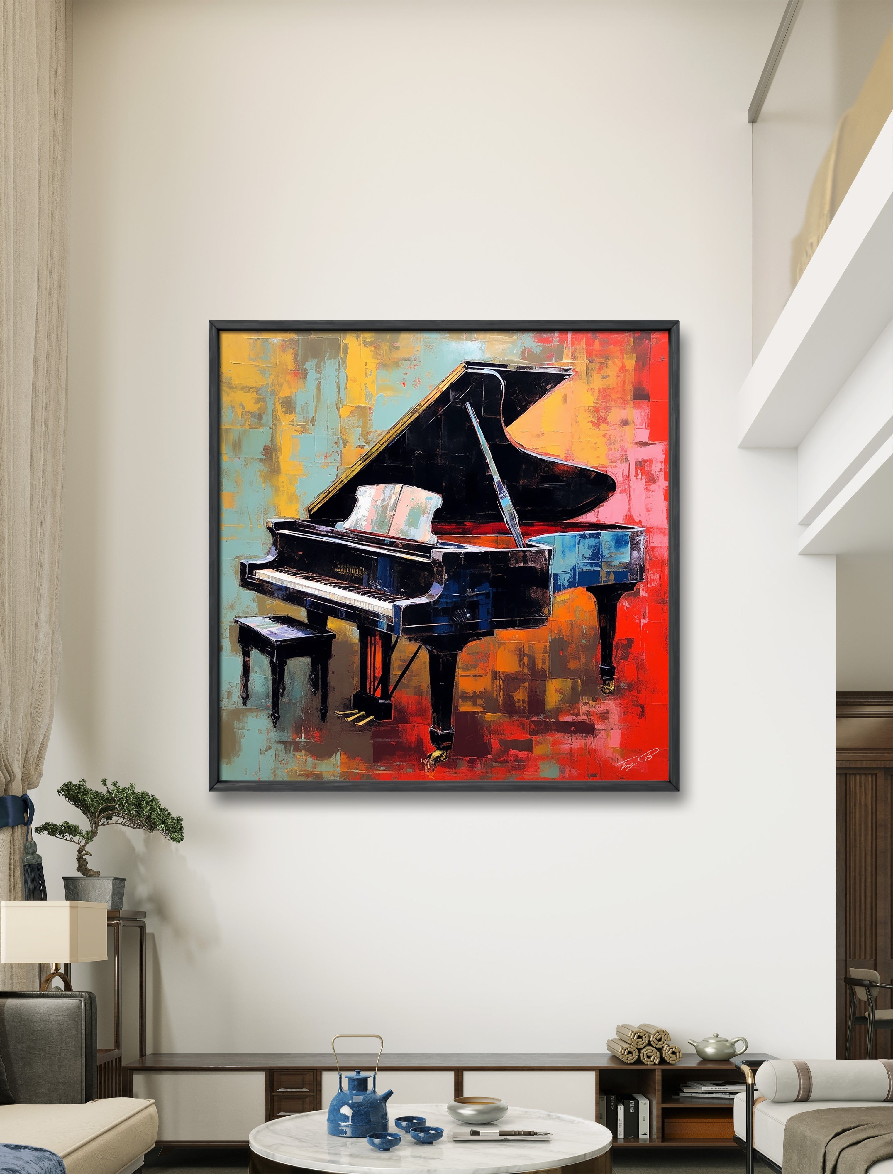 Piano: Harmony in Keys by Tony Illustrations