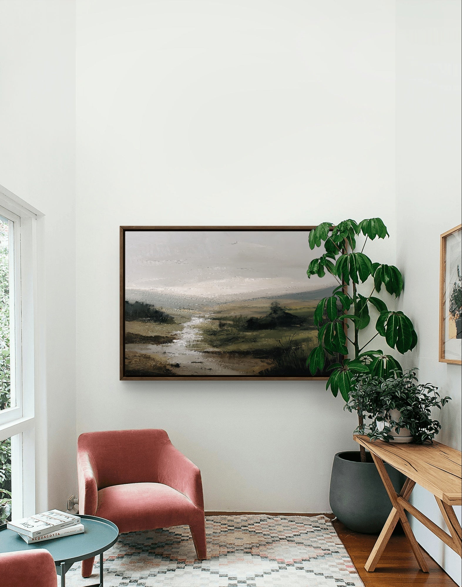 The Quiet Meadow Painting - Landscape Art