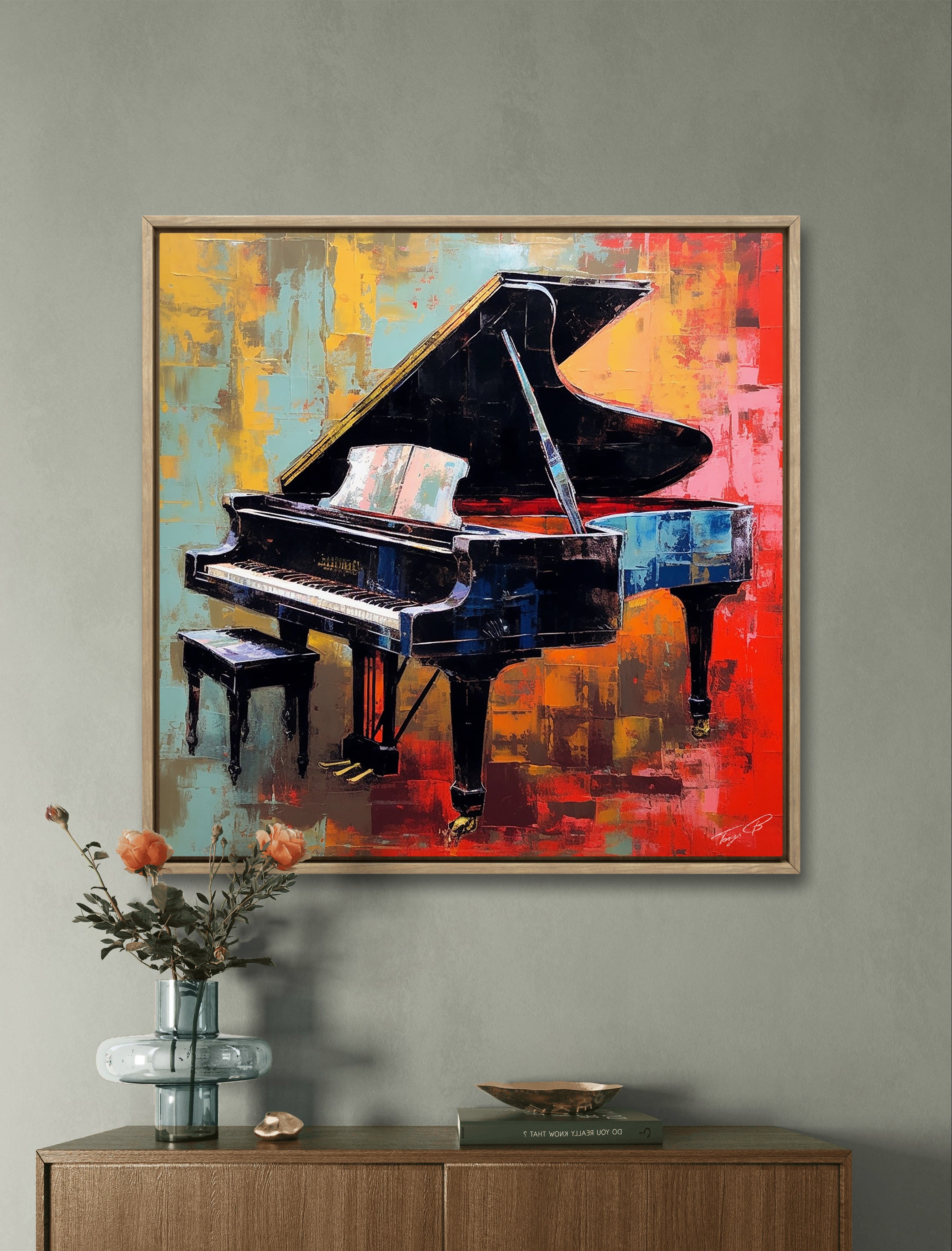 Piano: Harmony in Keys by Tony Illustrations