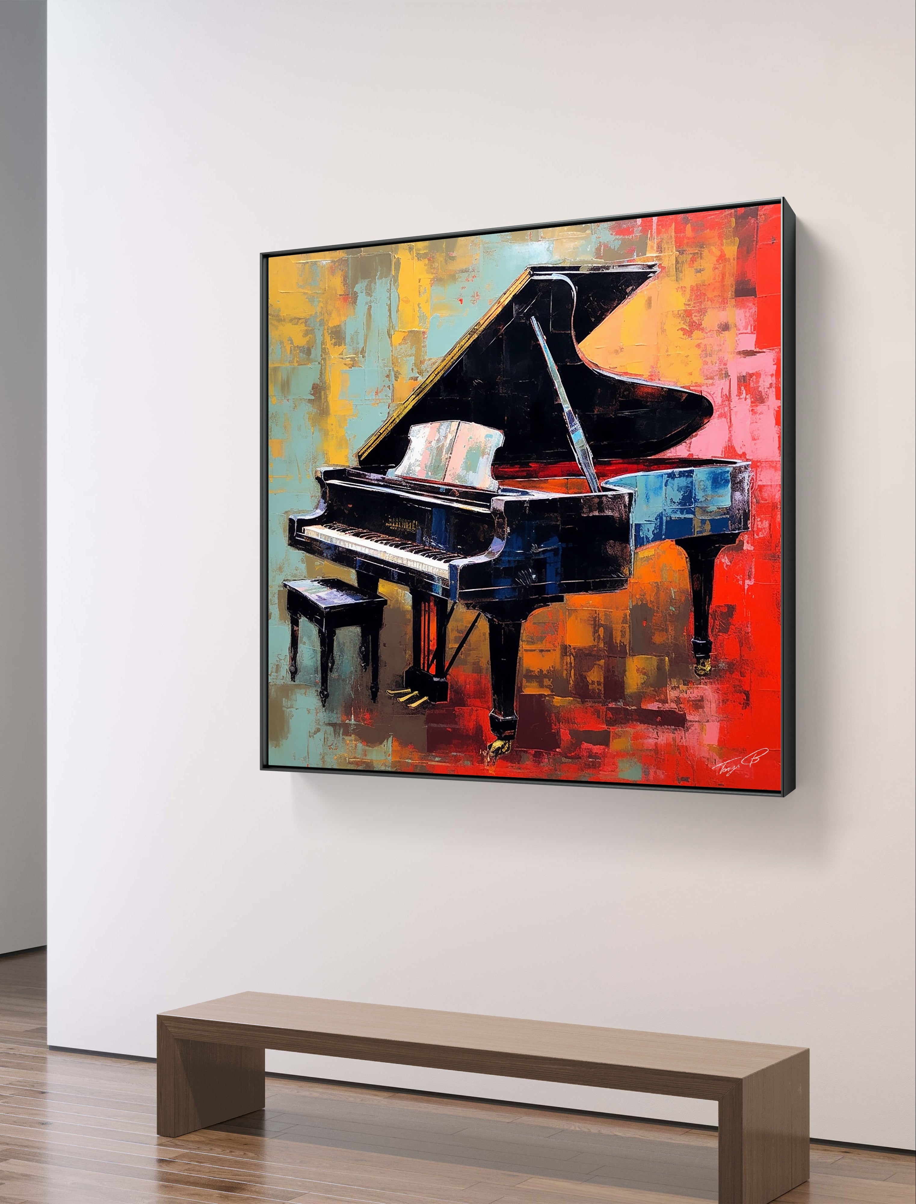 Piano: Harmony in Keys by Tony Illustrations