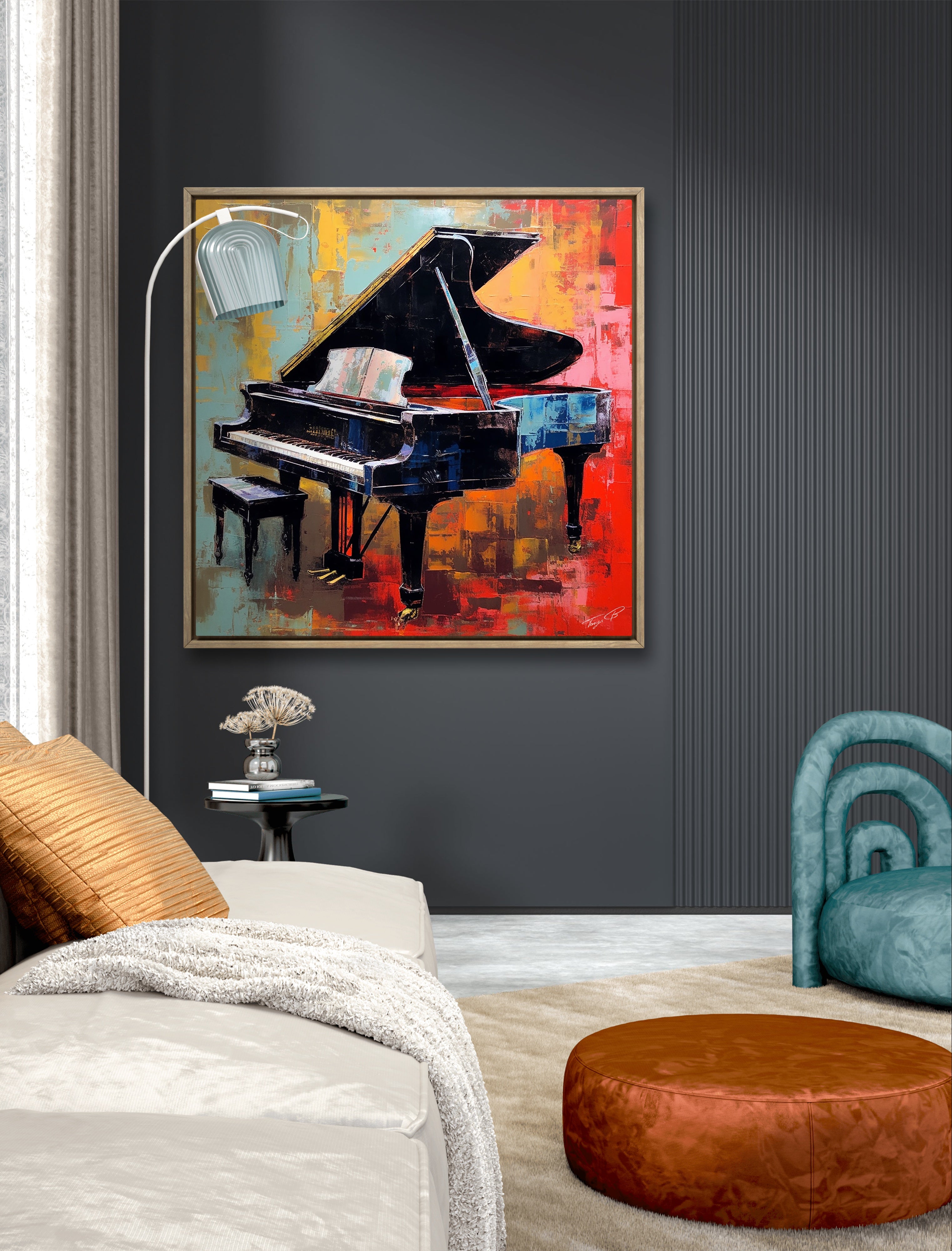 Piano: Harmony in Keys by Tony Illustrations